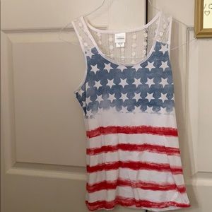 Flag tank top